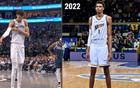  美媒：班亞馬兩年體型對比，2022手臂壯碩