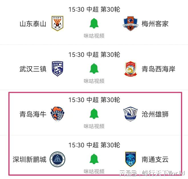  末輪決勝，五隊(duì)降級(jí)風(fēng)險(xiǎn)，一隊(duì)或意外降級(jí)。