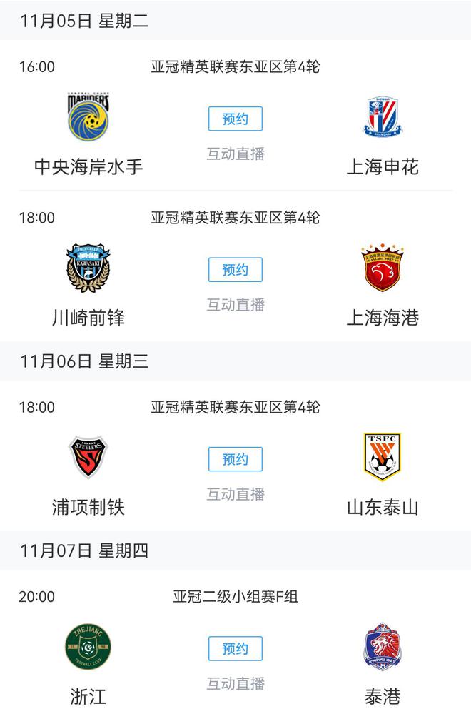  亞冠繼續(xù)！申花三戰(zhàn)六分戰(zhàn)水手，海港三戰(zhàn)三分戰(zhàn)川崎。