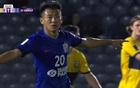  申花2-2水手，漢超傳射，傷退后遭絕平，送對(duì)手亞冠首分。