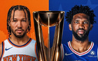  NBA小組賽76人VS尼克斯，恩比德新賽季首秀
