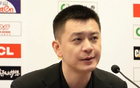  北京遼寧賽后，許利民、雷蒙、楊鳴、李虎翼發(fā)言。