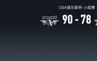  CBA俱樂(lè)部杯：北京勝遼寧，全華班非主力78-90。