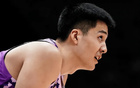  北控勝南京，賽后閔鹿蕾、朱松瑋發(fā)言。
